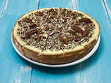 Andy Anand Delicious Gluten Free & Sugar Free Caramel Walnut Cheesecake 9" - Delight in Every Bite (2 lbs) - Andyanand