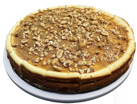 Andy Anand Delicious Gluten Free & Sugar Free Peanuts Bits Cheesecake 9" - Taste in Every Bite (2 lbs) - Andyanand