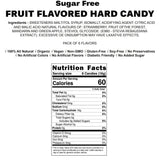 Andy Anand Delicious Italian 200 Pc Sugar-free Fruit Flavoured Hard Candy 1 lbs - Mega Pack of 6 Flavours - Bursting with Flavor - Andyanand