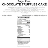 Andy Anand Deliciously Indulgent Sugar Free Chocolate Truffle Cake - Taste in Every Bite (2 lbs) - Andyanand