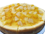 Andy Anand Freshly Baked Tropical Fruit Cheesecake 9", Pineapple, Pears & Peach - Irresistible Taste (2 lbs) - Andyanand