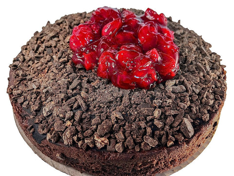 Andy Anand Gluten Free Chocolate Strawberry Cake 9" - Decadent cake for Dessert Lovers (2.5 lbs) - Andyanand