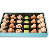 Andy Anand Handcrafted Belgian White Chocolate Truffles - 24 - Piece Luxury Gift Box, Gluten - Free, Soy - Free, Sesame - Free, Hand Made Truffles Gift Box for Gifting - Perfect for Birthday, Baby Shower, Christmas, Anniversary Any Occasion - Andyanand