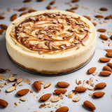 Andy Anand Indulgent Sugar Free Almond Cheesecake - Delicious - Amazing Freshly Baked, Best Cheese Cake For Birthday, Anniversary Celebrations & Dessert Lovers (2.6 lbs) - Andyanand