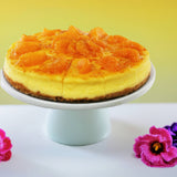 Andy Anand Indulgent Sugar Free Orange Cheesecake - Cheese and Cake: Perfect Duo (2 lbs) - Andyanand