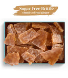 Andy Anand Old Fashioned Sugar Free Ginger Brittle 1 lbs Indulge in Pure Delight! - Andyanand