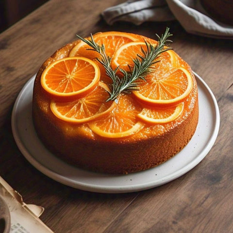 Andy Anand Orange Cake 9" - Crafted To Perfection, Traditional Homemade Cakes For Birthday, Anniversary - Divine Cake Delights (2 lbs) - Andyanand