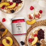 Andy Anand Organic Raspberry Chia Jam 96% fruit, sweetened with Agave, Vegan, Gluten Free - 9.6 oz - Andyanand
