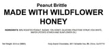 Andy Anand Peanut Brittle made with Wildflower Honey, Crunchy - Irresistible Taste (1.3 lbs) - Andyanand