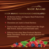 Andy Anand Premium Belgian White Chocolate Coated Cranberries 1 lbs, Made from Natural Ingredients - Andyanand