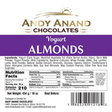 Andy Anand Premium California Greek Yogurt Almonds Gift Box 1 lbs - Andyanand