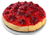 Andy Anand Strawberry Swirl Cheesecake 9" - Decadent Cheesecake for Dessert Lovers (3.4 lb) - Andyanand