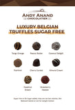 Andy Anand Sugar Free Belgian Chocolate Truffles | 24 Pieces, Gift Boxed | You Won't Believe It's Sugar Free & Diabetic - Friendly! - Andyanand