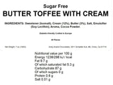 Andy Anand Sugar-Free Butter Toffee with Cream 40 Pcs Diabetic-friendly - 7 oz - Andyanand
