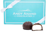 Andy Anand Sugar Free Dark Chocolate Vanilla Marshmallows 1 lbs, Irresistible Chocolate Bliss" - Andyanand