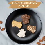 Andy Anand Sugar Free European Almond Chocolate Nougat Brittle Assorted Bite Sized 8 Pcs - Andyanand