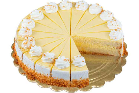 Andy Anand Sugar Free Lemon Coconut Mousse Cake (3 lbs) - Luscious, Creamy Bakery Desserts, Guilt - Free Indulgence (3 lbs) - Andyanand