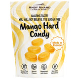 Andy Anand Sugar Free Mango Hard Candy | Indulgent Tropical Flavor, Sweetened with Stevia | European - Made, individually wrapped (7 oz) - Andyanand