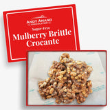 Andy Anand Sugar - Free Mulberry Brittle Crocante (7 oz) - Naturally Sweetened with Isomalt from Beet, Non - GMO - Andyanand