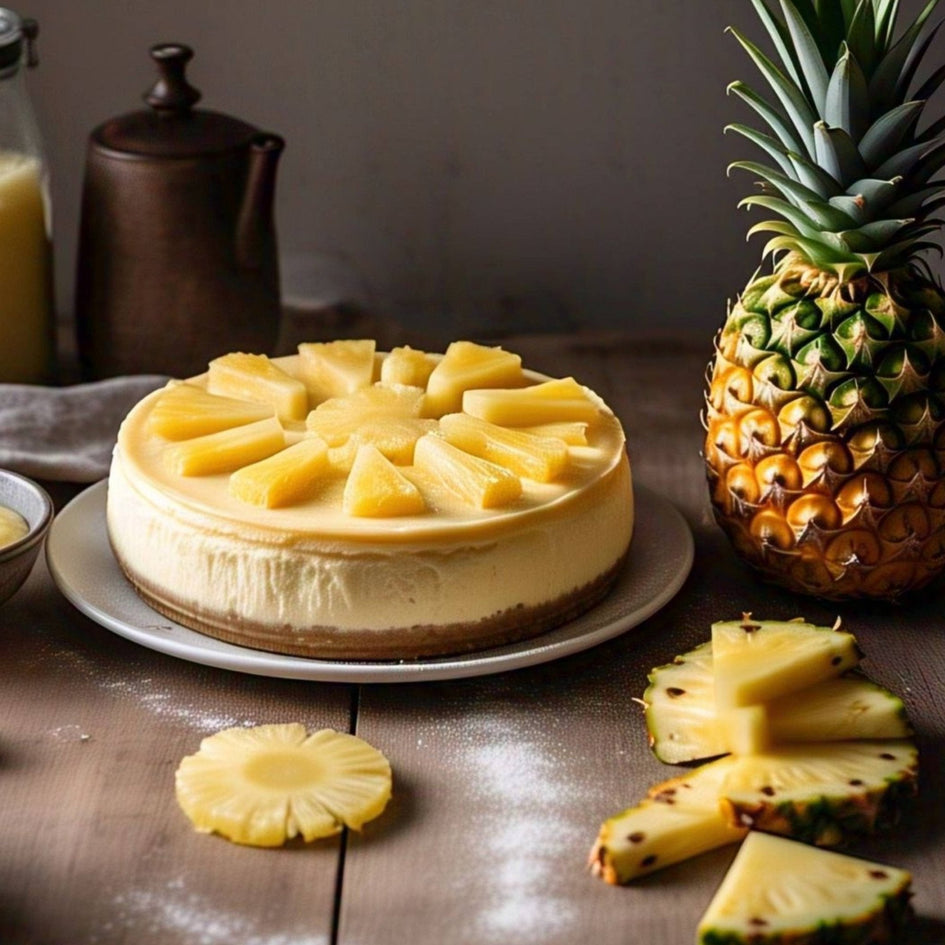 Andy Anand Sugar Free Pineapple Cake - 9'' Gourmet Delight