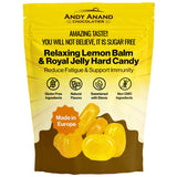 Andy Anand Sugar Free Relaxing Lemon Balm & Royal Jelly Hard Candy: Reduce Fatigue & Support Immunity. Imported from Europe (7 oz) - Andyanand