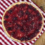 Andy Anand Sugar Free Wild Berry Cheesecake 9" - Irresistible Cheesecake Creations (2.8 lbs) - Andyanand