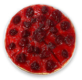 Andy Anand Traditional Strawberry Cheesecake 9" - Decadent Cheesecake for Dessert Lovers (3.4 lbs) - Andyanand
