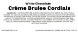 Andy Anand White Chocolate Crème Brulee Cordials 1 lbs, Chocoholic's Paradise: Tempting Confections - Andyanand