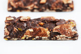 Andy Anand's 15 Pc Deliciously Divine Dark Chocolate Almond Brittle Crocante, Flown from Italy - Irresistible Taste - 7 Oz - Andyanand