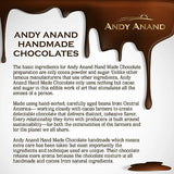 Andy Anand's 15 Pc Deliciously Divine Dark Chocolate Almond Brittle Crocante, Flown from Italy- Irresistible Taste - 7 Oz - Andyanand