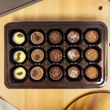 Andy Anand's 15 Pcs Belgian Chocolate Truffles & Praline Cups, Made with Freshest Cream Gift Boxed - Andyanand