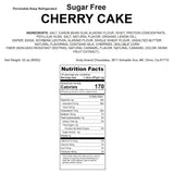 Andy Anand's Deliciously Indulgent Sugar Free Cherry Cake 9" - Creamy Blissful Cake (2.9 lbs) - Andyanand