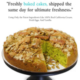 Andy Anand's Exquisite Baklava Pistachios Cake: A Heavenly Fusion of Turkish Baklava & Creamy California Pistachios cake (9 - inch, 2.8 lbs) - Andyanand