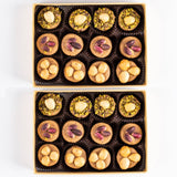 Andy Anand's Exquisite Gourmet Parfait Truffle Gift box, made with a Medley of Nuts, Pistachios, Hazelnut, Almonds, No Sugar Added (8 Oz) - Andyanand