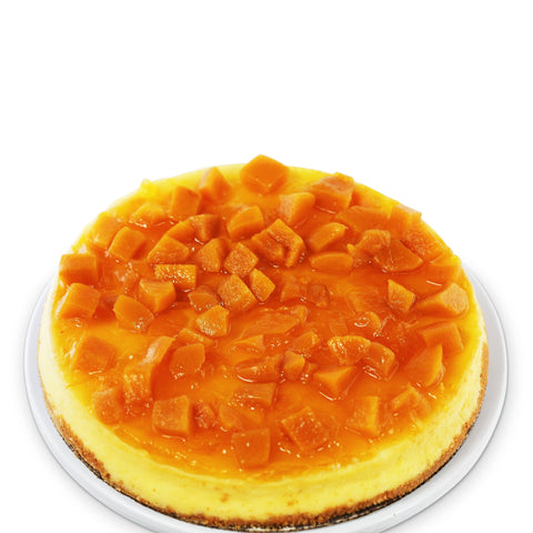 Andy Anand's Sugar Free Peach Cheesecake 9" - Amazing-Delicious-Decadent (2 lbs) - Andyanand