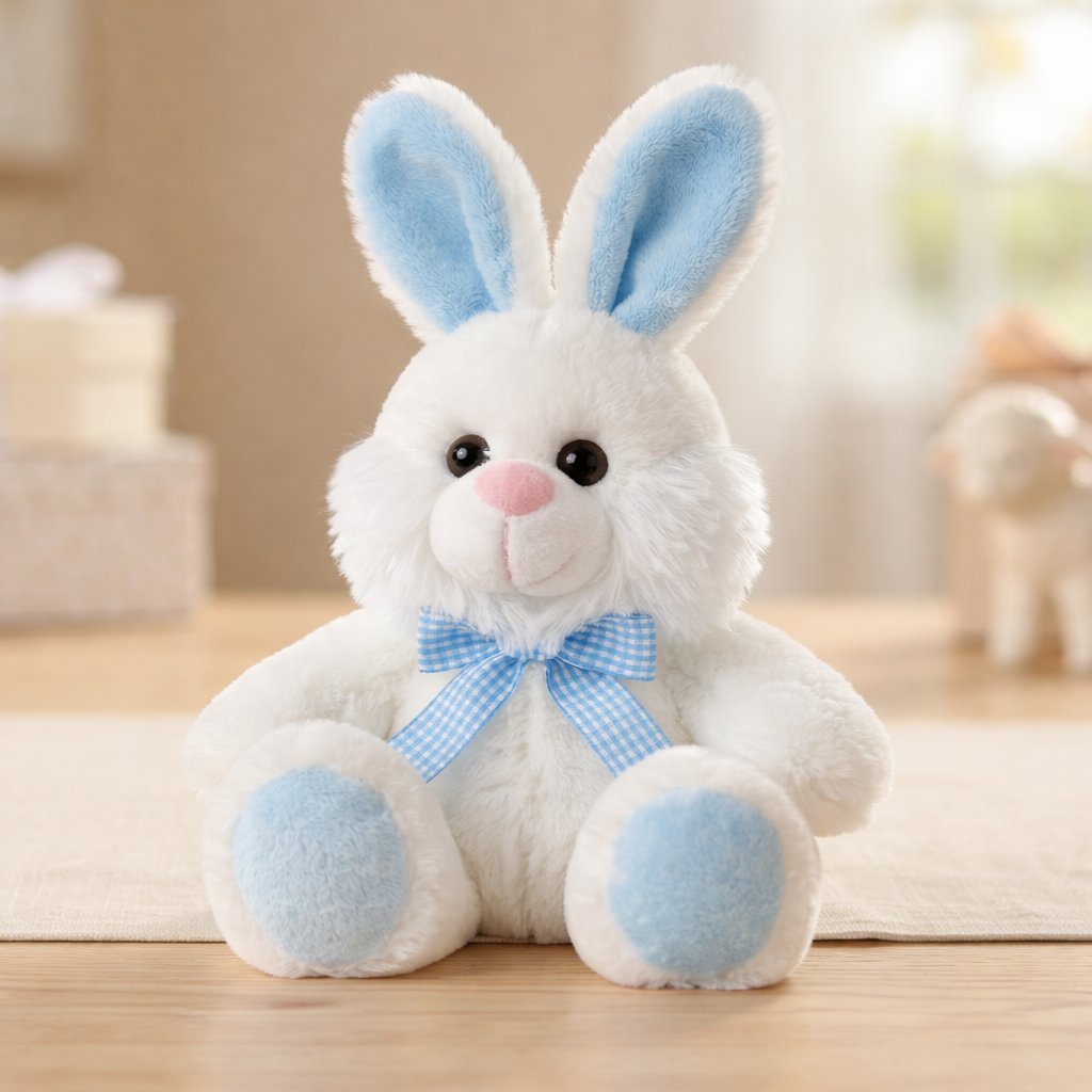 Premium Plush Rabbit Bunny 13 Inch – Adorable Bakery Gift Add On Birthdays Easter Valentines Day & Showers