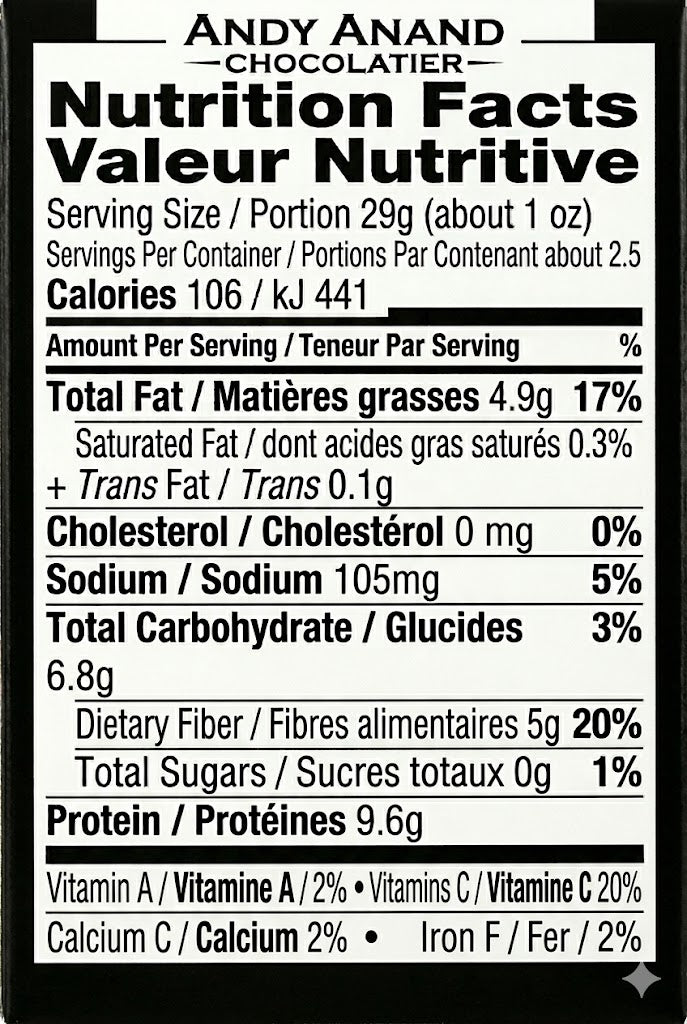 Andy Anand Chocolates Food & Beverages > Confectionery > Sugar-Free Brittle Andy Anand Sugar-Free & Gluten-Free Roasted Almond Nougat Brittle, 7 oz – Diabetic-Friendly Italian Torrone, Keto-Friendly Gourmet Gift Box Sugar-Free Italian Almond Nougat 7 oz | Nationwide
