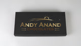 Andy Anand 24 piezas de fresas frescas sin azúcar liofilizadas bañadas en chocolate belga oscuro