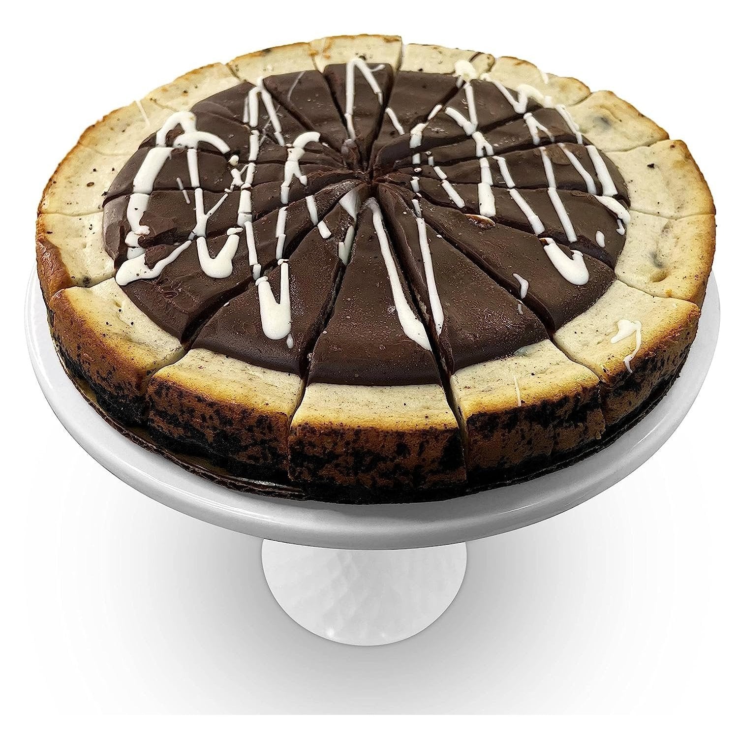 Andy Anand Chocolates Food & Beverages > Desserts & Sweets > Bakery > Cheesecake Andy Anand Cookies & Cream Cheesecake, 9-Inch, 2 lb – Hand-Baked NY-Style, Real California Cream Cheese, No Preservatives, Birthday Gift Cookies & Cream Cheesecake 9 inch | Nationwide