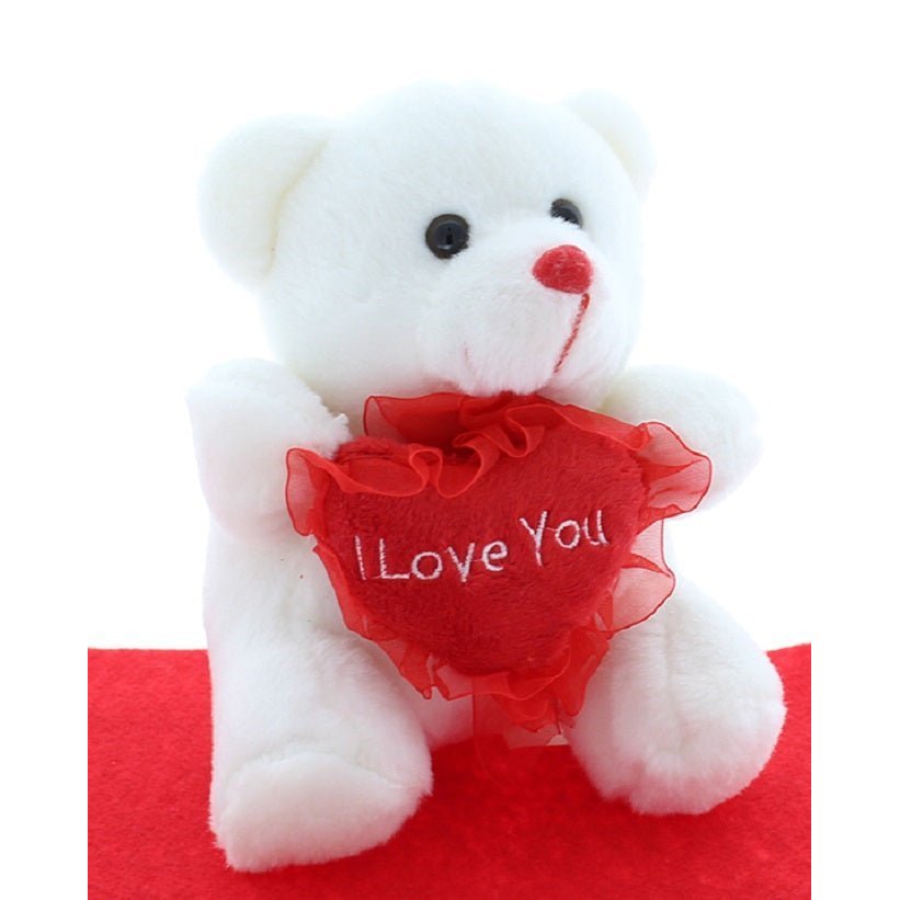 Andy Anand Chocolates Toys & Games > Stuffed Animals & Plush Toys Andy Anand 'I Love You' Plush Teddy Bear – Sweet Romantic Gift Add-On for Valentine's Day, Anniversaries, Mother's Day & Birthday Orders 'I Love You' Plush Teddy Bear | Bakery Gift Add-On