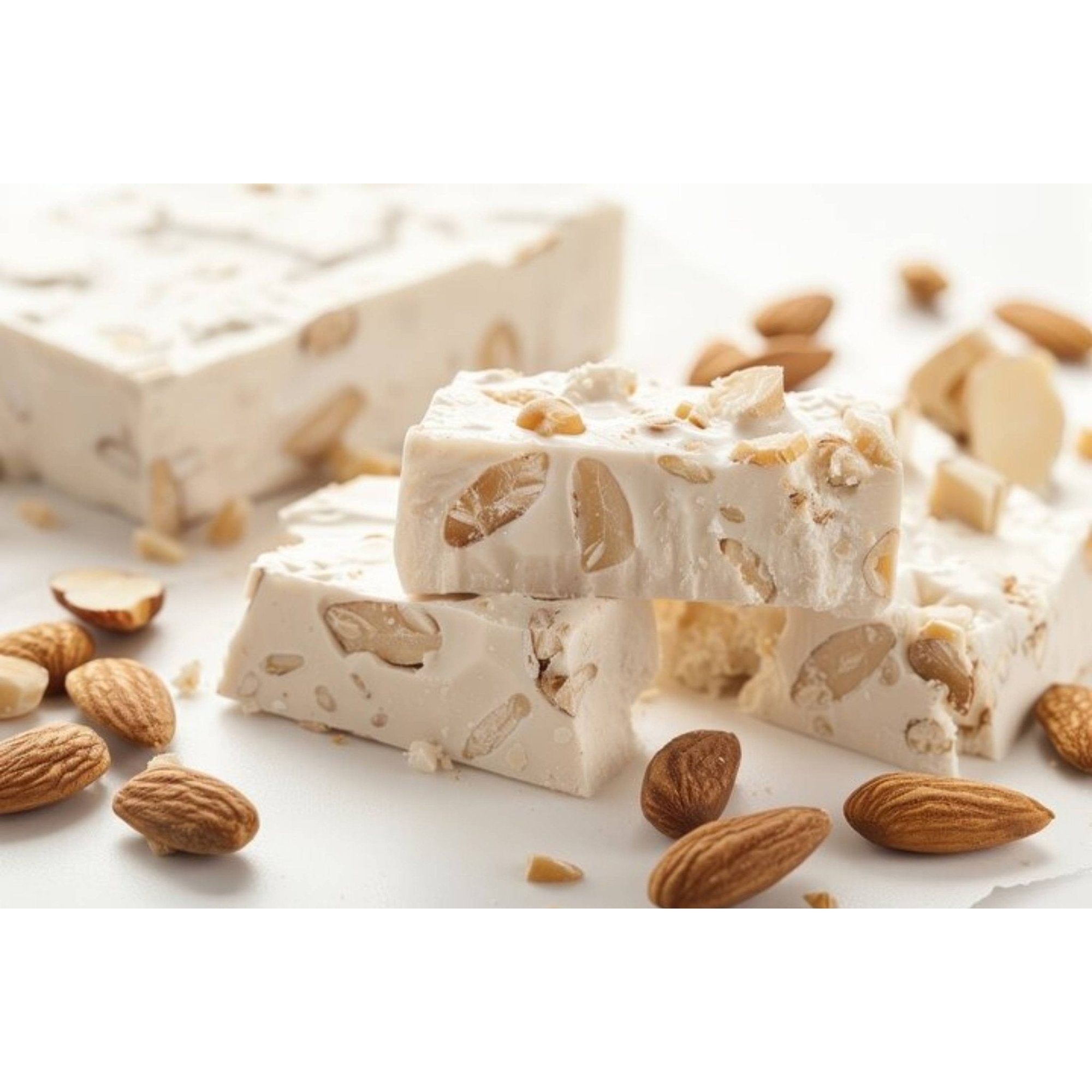 Andy Anand Chocolates Food & Beverages > Desserts & Sweets > Nougat Andy Anand Sugar-Free Roasted Almond Nougat Brittle, 18 pc, 7 oz – Gluten-Free Keto Italian Torrone, Diabetic-Friendly Gourmet Gift Box Sugar-Free Almond Nougat 18 pc 7 oz | Nationwide