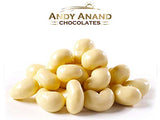Andy Anand White Chocolate Cashews 1 lbs, Divine Chocolate Delights: Unforgettable Flavors