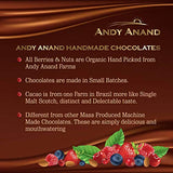 Andy Anand Strawberry Brittle With White Chocolate & Freeze Dried Strawberries - Amazing-Delicious-Crunchy - 1 lbs