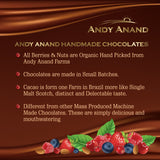 Andy Anand Sin Azúcar Delicioso Caramelo de Chocolate Negro con Sal Marina