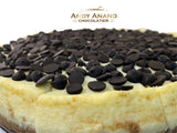 Andy Anand Traditional Carob Cheesecake 9" - Savor Rich Cheesecake Treat  (2 lbs)
