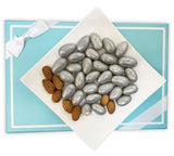 Andy Anand Lustrous Silver French Almonds (1 lbs), Amazing-Delicious-Decadent Gift Boxed