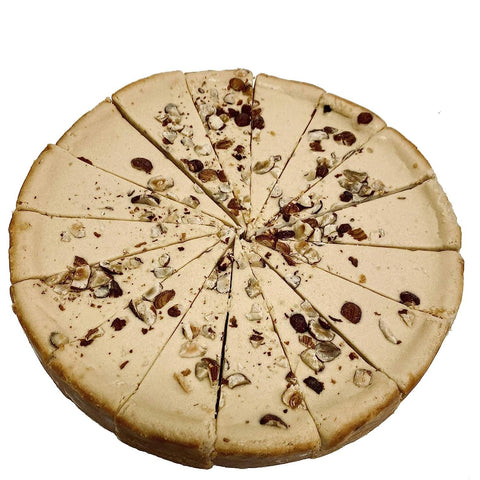 Andy Anand Indulgent Sugar-Free Mocha Hazelnut Cheesecake - Indulge in Pure Delight (2 lbs)