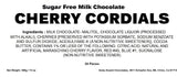 Andy Anand Sugar Free (24 Pcs) Belgian Milk Chocolate Cherry Cordials Truffles, Amazing-Delicious-Decadent Gift Boxed