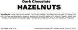 Andy Anand Dark Chocolate Hazelnuts 1 lbs - Decadent Treats to Satisfy Your Cravings