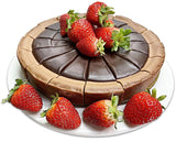 Andy Anand Freshly Baked Triple Chocolate Cheesecake 9" - Delight in Every Bite (2 lbs)